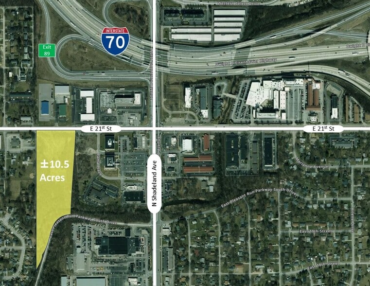 Primary Photo Of 6900 E 21st St, Indianapolis Land For Sale