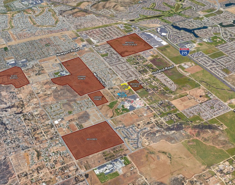 Primary Photo Of Holland Road, Menifee Land For Sale