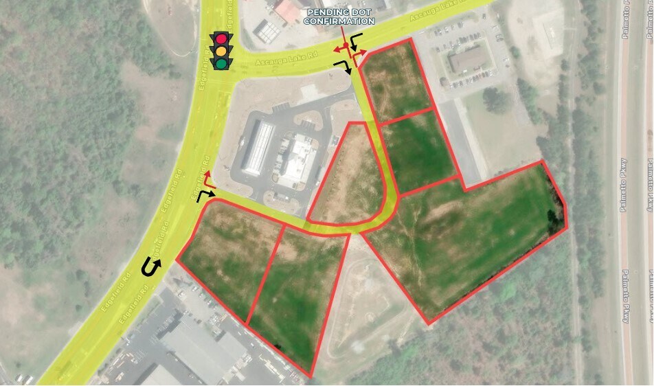 More Photos Of 893 Edgefield Rd, North Augusta Land For Lease