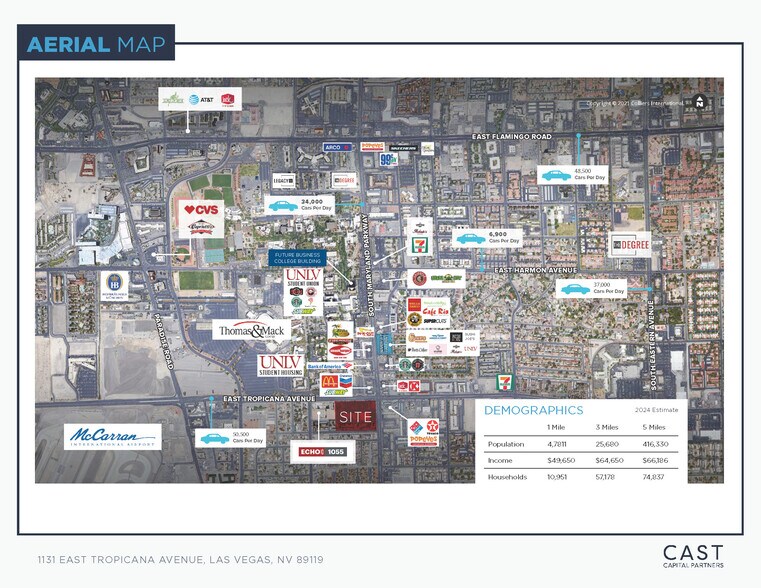 More Photos Of 1131 E Tropicana Ave, Las Vegas Unknown For Lease