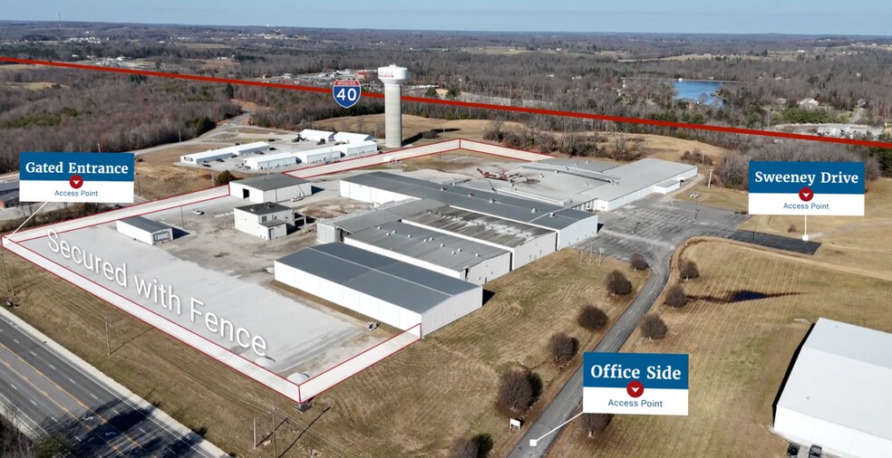 More Photos Of 656 Interstate Dr, Crossville Manufacturing For Lease