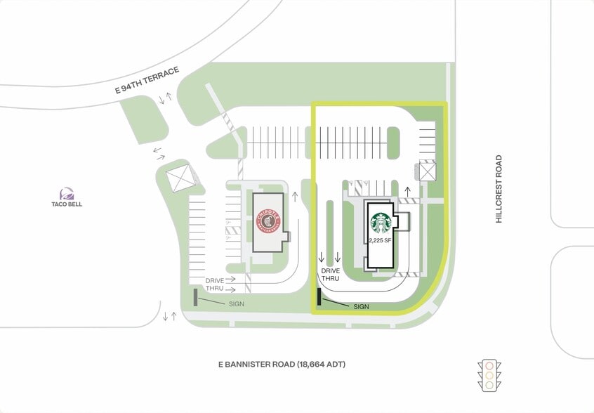 More Photos Of 5726 E Bannister Rd, Kansas City Fast Food For Sale