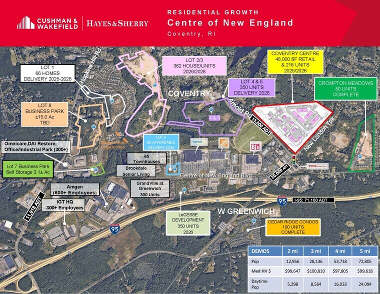 More Photos Of Coventry Center, Coventry Land For Lease