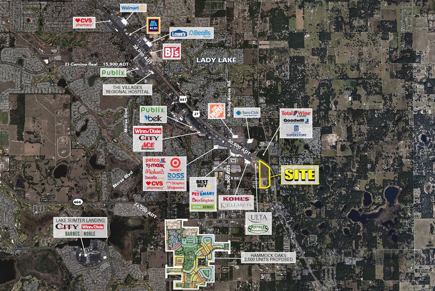 Primary Photo Of SWC US 441 hwy @ SR 25, Lady Lake General Retail For Lease