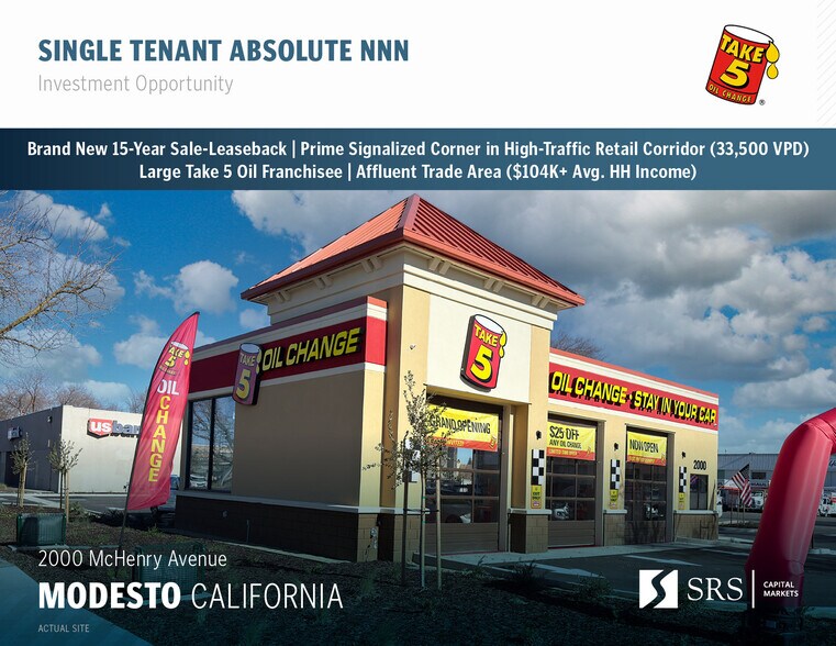 Primary Photo Of 2000 McHenry Ave, Modesto Auto Repair For Sale