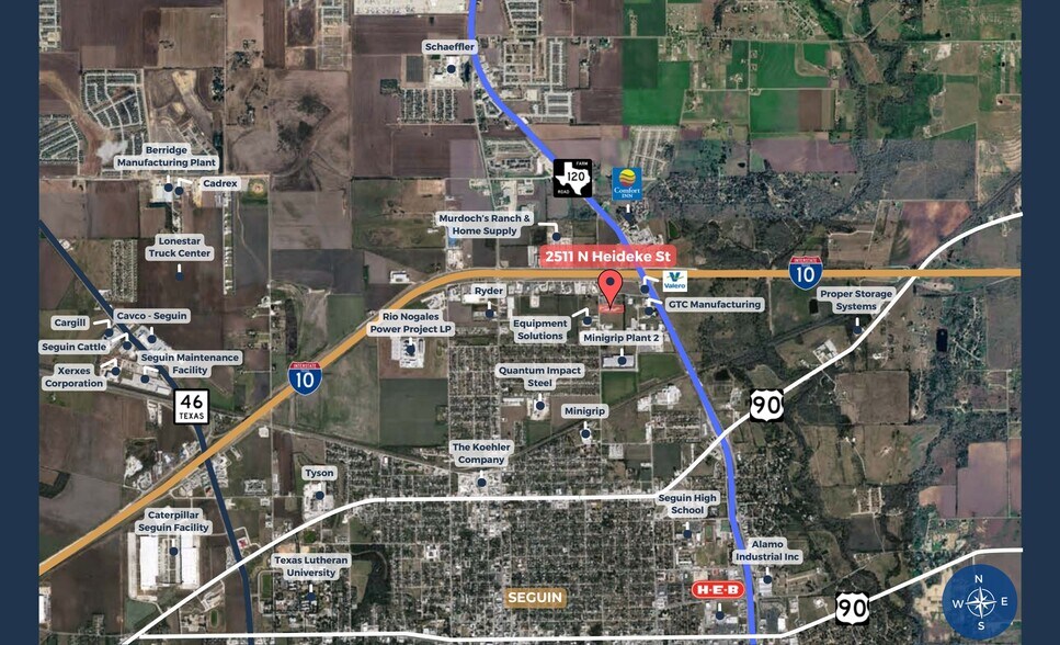 More Photos Of 2511 N Heideke St, Seguin Industrial For Sale