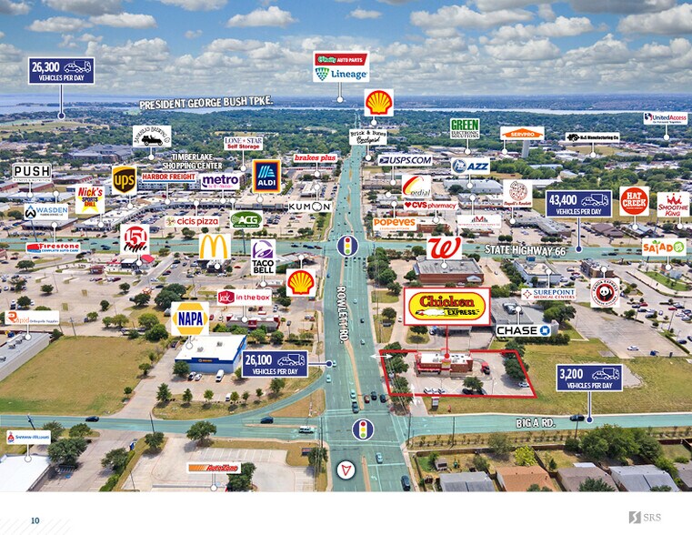 More Photos Of 5501 Rowlett Rd, Rowlett Fast Food For Sale