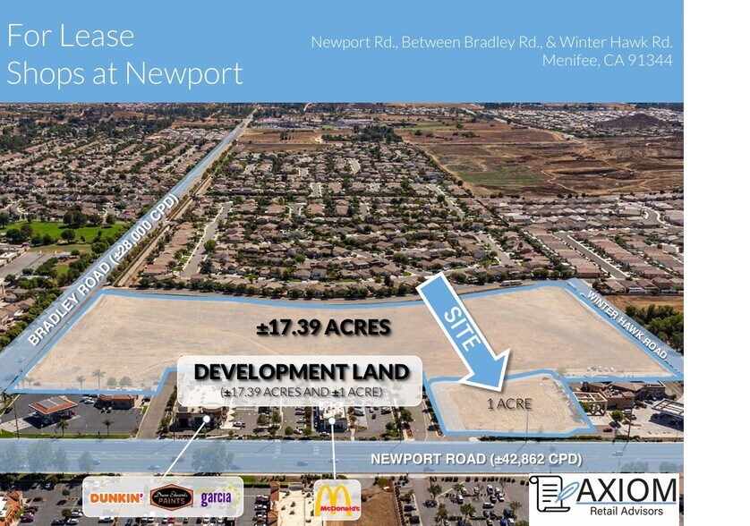 Primary Photo Of Newport Rd, Menifee Land For Lease