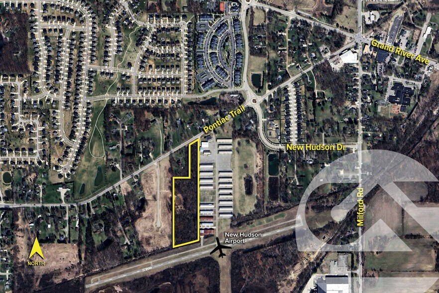 Primary Photo Of 57751 Pontiac Trl, New Hudson Land For Sale