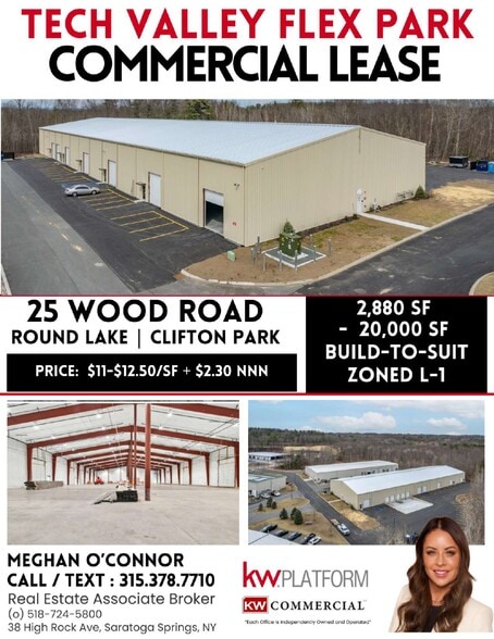 More Photos Of 25 Wood Road, Round Lake Distribution For Lease
