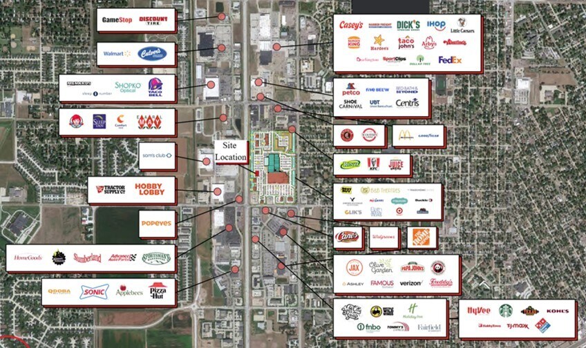 More Photos Of 1480 Conestoga Dr, Grand Island General Retail For Lease