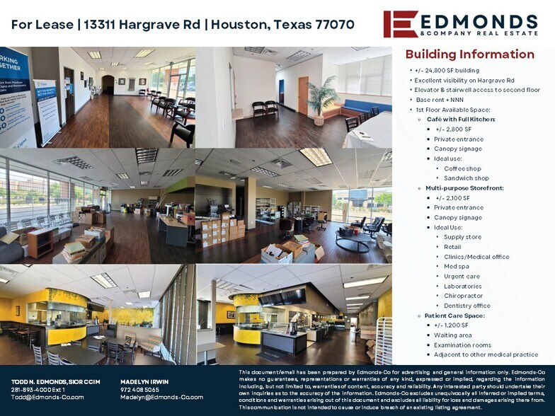 More Photos Of 13311 Hargrave Rd, Houston Storefront Retail Office For Lease