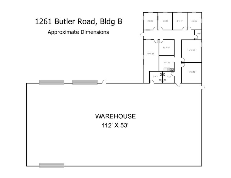 More Photos Of 1261 Butler Rd, League City Warehouse For Lease