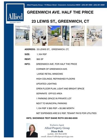 More Photos Of 23 Lewis St, Greenwich Office For Lease