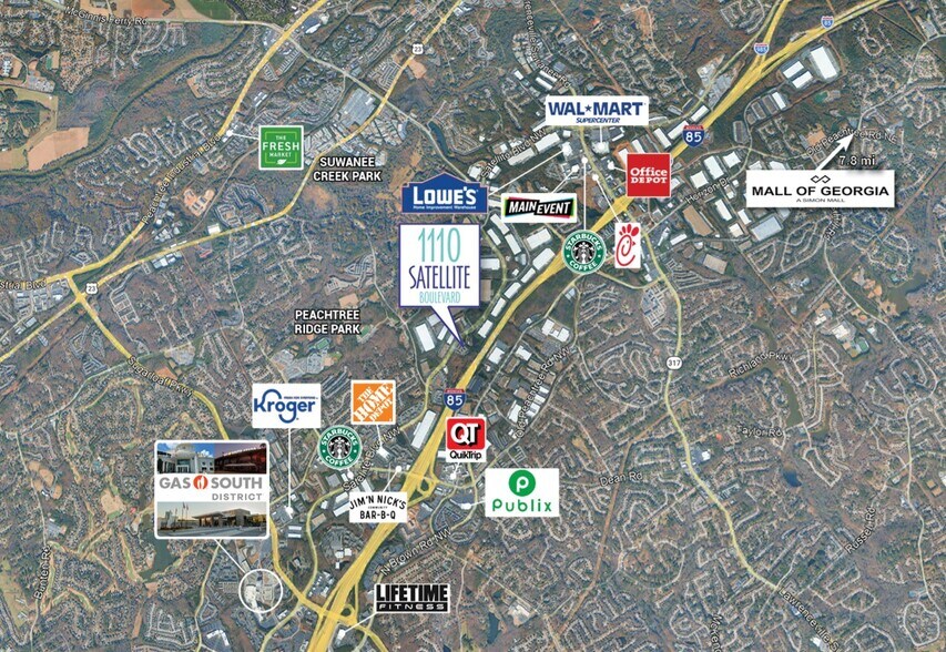 More Photos Of 1110 Satellite Blvd, Suwanee Office For Sale