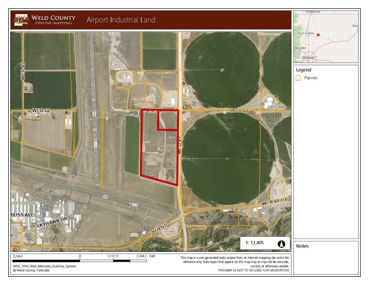 More Photos Of 3620 C St. & WCR 47, Greeley Land For Sale