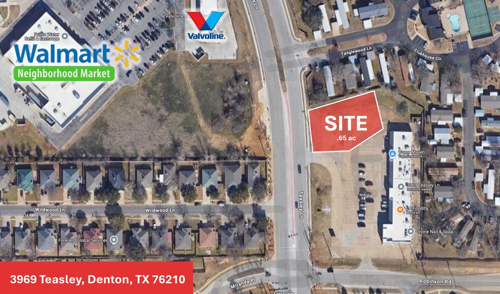 Primary Photo Of 3969 Teasley Ln, Denton Land For Lease