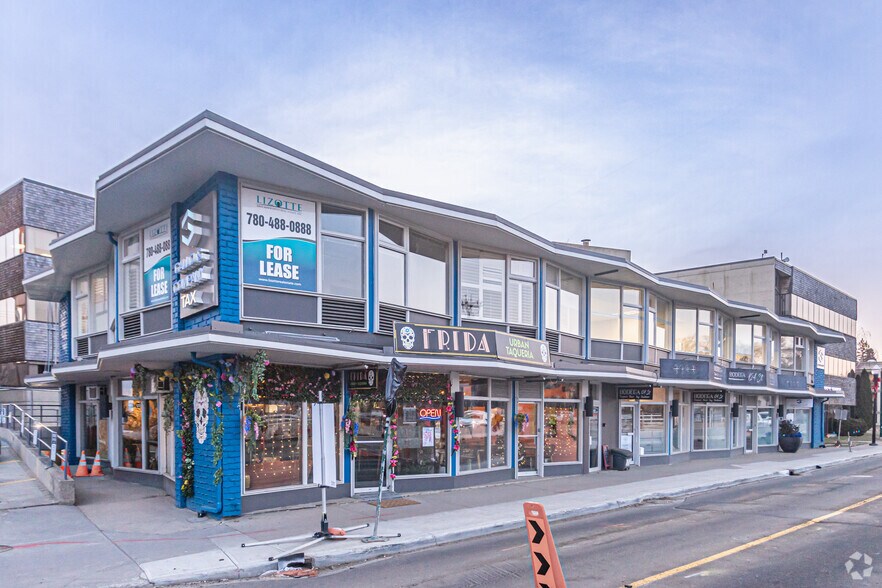 Primary Photo Of 12411-12421 Stony Plain Rd NW, Edmonton Storefront Retail Office For Lease