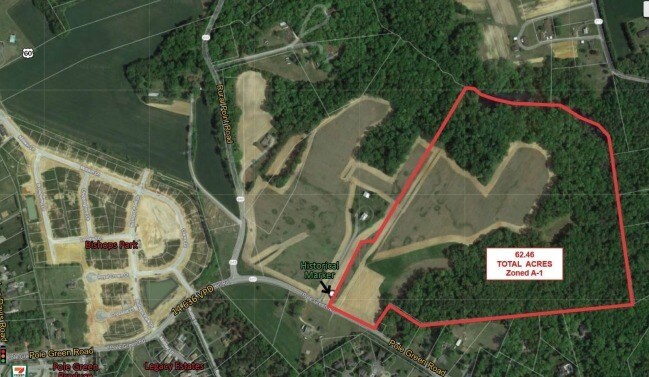 Primary Photo Of Pole Green & Rural Point Rd @ Rural Point Rd, Mechanicsville Land For Sale