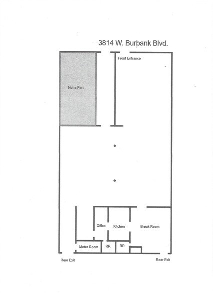 More Photos Of 3818 W Burbank Blvd, Burbank Storefront For Lease