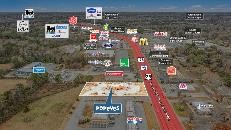 More Photos Of 1211 NE Bypass 72, Greenwood Freestanding For Sale