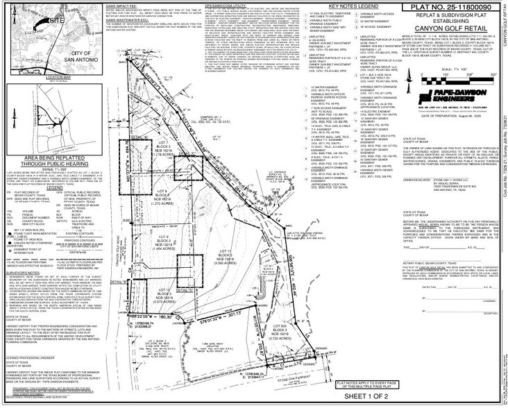 More Photos Of Stone Oak Pky & Canyon Golf Rd, San Antonio Land For Sale