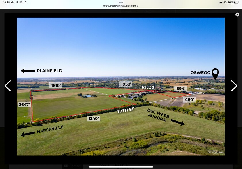 More Photos Of 25605 W 111th St, Plainfield Land For Sale