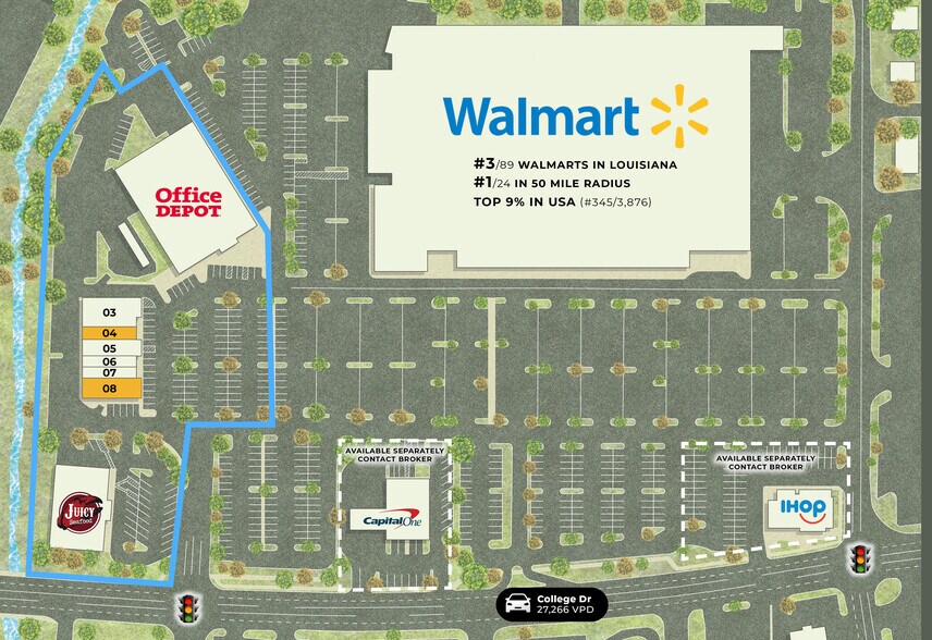 More Photos Of 3132 College Dr, Baton Rouge Freestanding For Lease