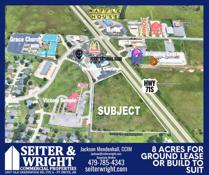 Primary Photo Of HWY 71 South And Brooken Hill Drive, Fort Smith Land For Lease