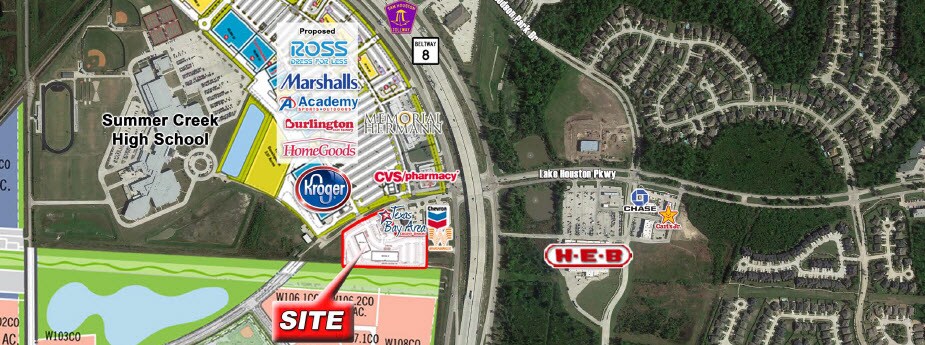 Primary Photo Of 12230 West Lake Houston Pky, Houston General Retail For Lease