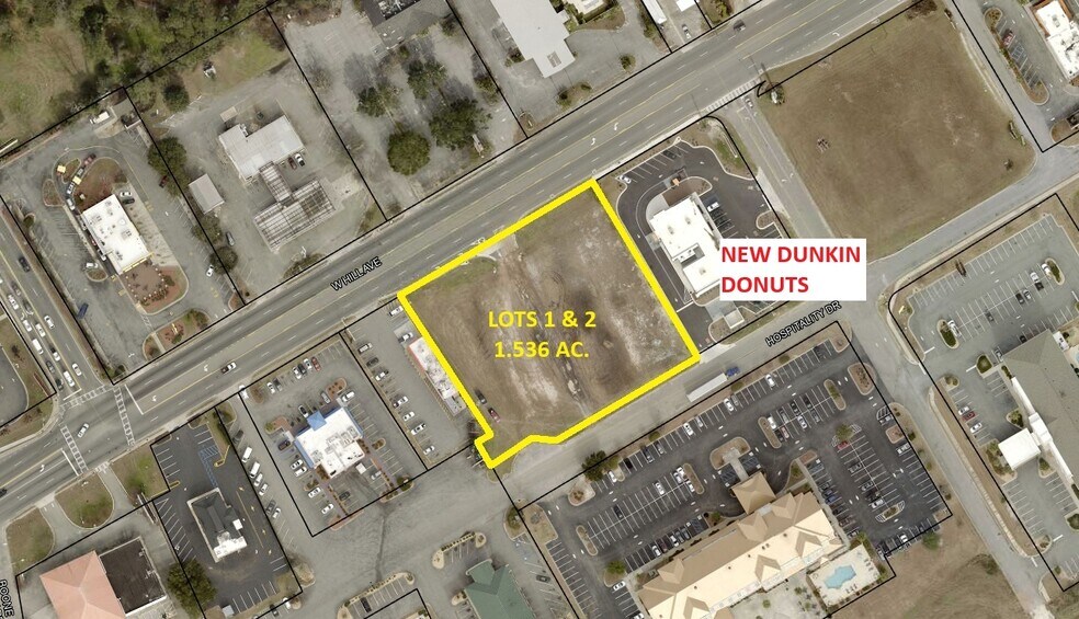 More Photos Of 1815-1817 W Hill Ave, Valdosta Land For Sale