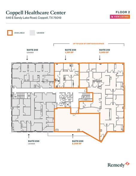 More Photos Of 546 E Sandy Lake Rd, Coppell Medical For Lease