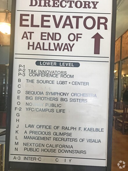 More Photos Of 208-210 W Main St, Visalia Storefront Retail Office For Lease