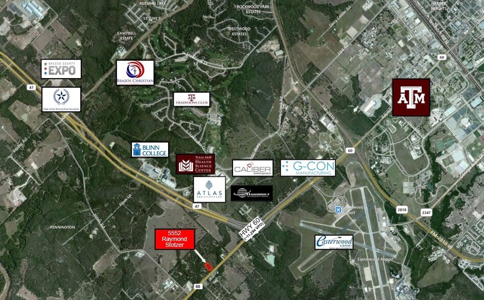 More Photos Of 5552 Raymond Stotzer Pky, College Station Warehouse For Lease