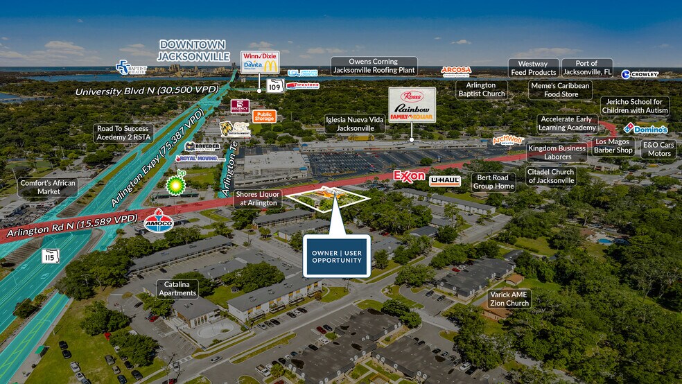 More Photos Of 939 Arlington Rd N, Jacksonville General Retail For Sale