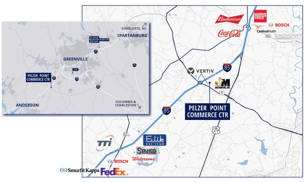 More Photos Of 1630 Easley Hwy, Pelzer Distribution For Lease