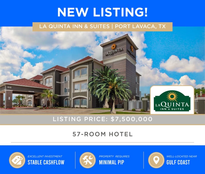 Primary Photo Of 910 State Highway 35 N, Port Lavaca Hotel For Sale