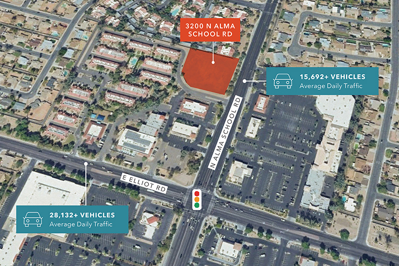 Primary Photo Of 3200 N Alma School Rd, Chandler Land For Sale