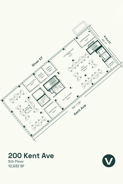 More Photos Of 200 Kent Ave, Brooklyn Office For Sale