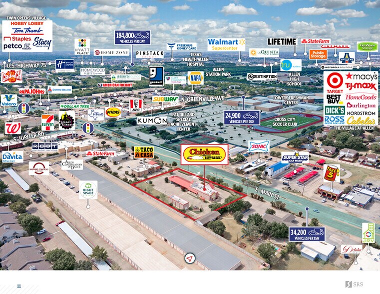 More Photos Of 714 E Main St, Allen Fast Food For Sale