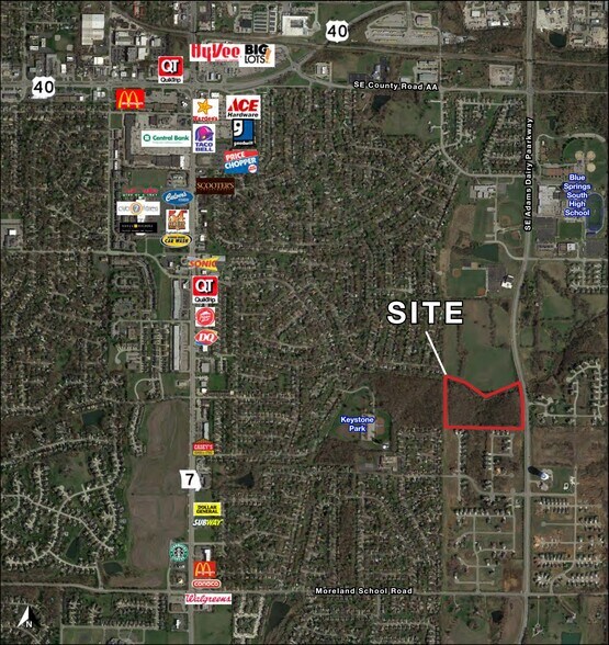 More Photos Of Adams Dairy Pkwy & SE Pine Gate Dr, Blue Springs Land For Sale
