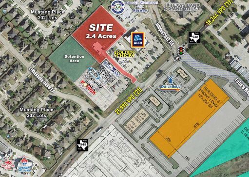 Primary Photo Of FM 548 @ Ridgecrest Road, Forney Land For Sale