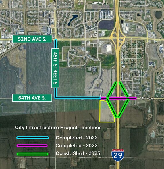 More Photos Of 6711 38th Street S, Fargo Land For Sale