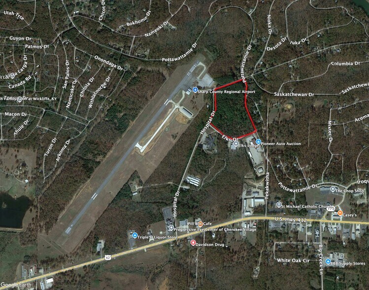 More Photos Of 10 Elks Drive and Hospital Drive Dr, Cherokee Village Trailer Camper Park For Sale