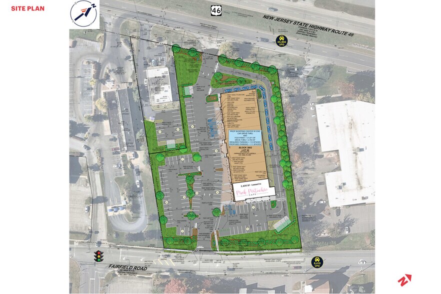 More Photos Of 480 Route 46 E, Fairfield General Retail For Lease