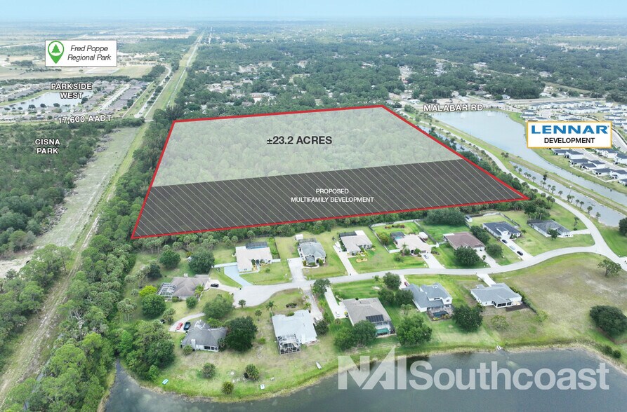 More Photos Of 1843 Malabar Rd, Palm Bay Land For Sale