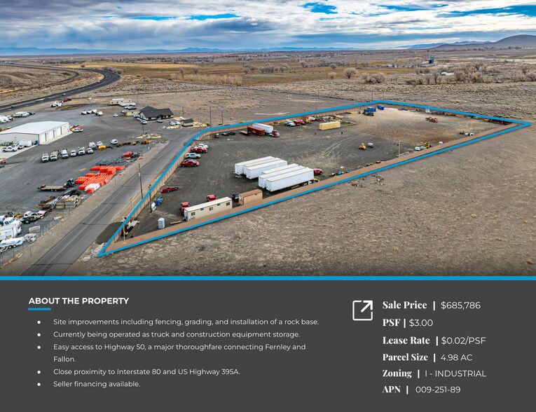 More Photos Of 2123 & 2301 Resource Dr, Hazen Land For Sale