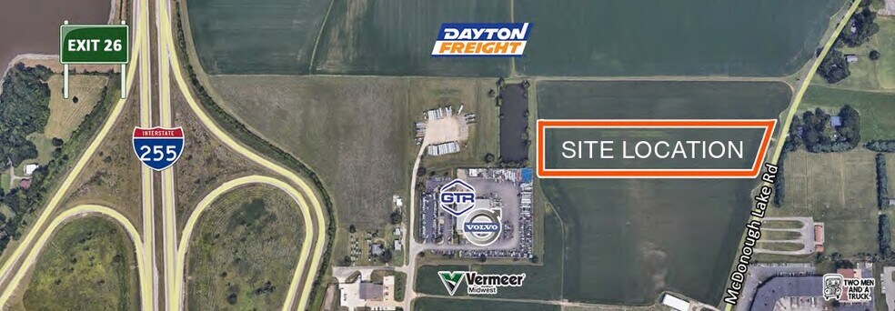 More Photos Of 1001-1003 McDonough Lake Rd, Collinsville Industrial For Lease