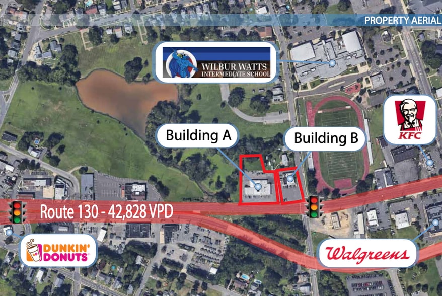 More Photos Of 125 Us-130, Burlington Storefront Retail Office For Sale