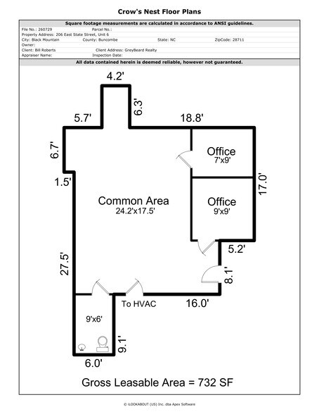 More Photos Of 206 E State St, Black Mountain Office For Lease